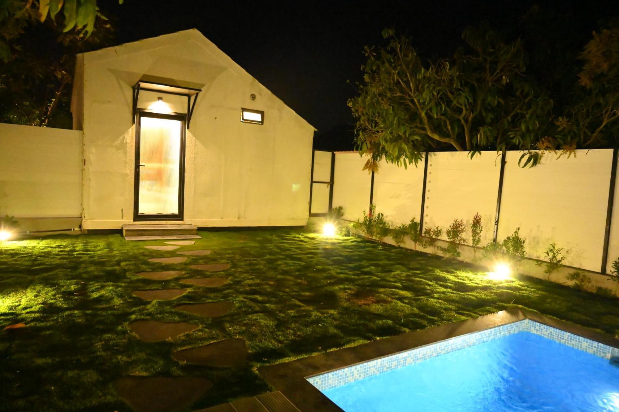 Aura Farms - Private Pool Cottages Ramanagara Luaran gambar